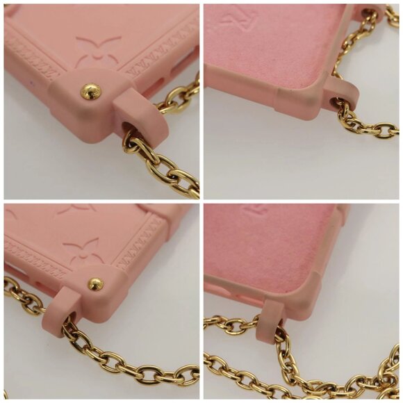 LOUIS VUITTON Monogram Trunk IPHONE14PRO iPhone Case Pink - Picture 16 of 16